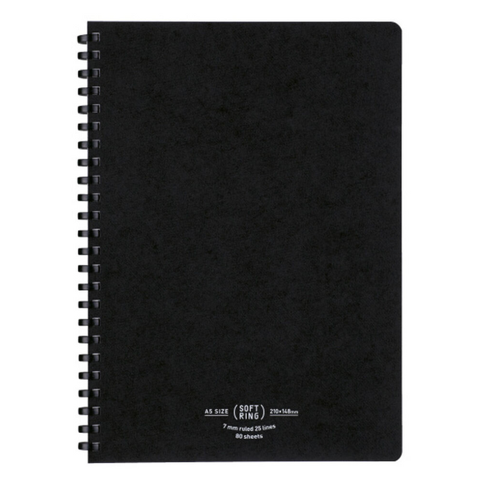 Kokuyo Soft Ring Natural Notebook A5 - The Journal Shop