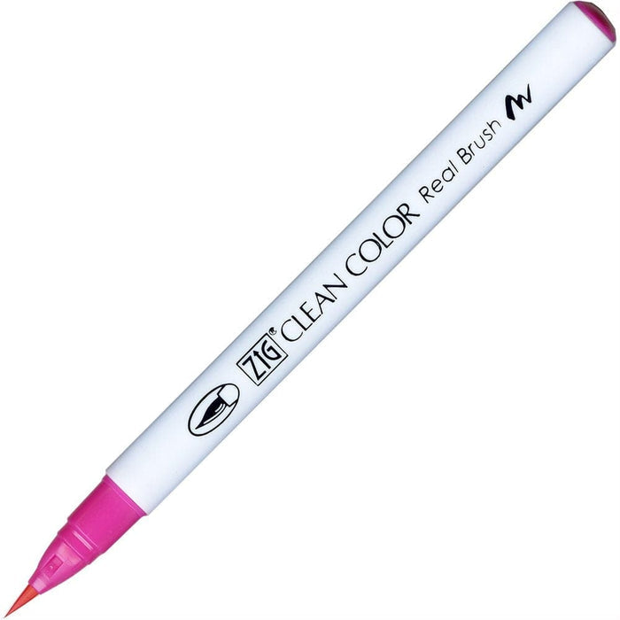 Kuretake ZIG Clean Color Real Brush - Set of 4 colours - Pop colours - The Journal Shop