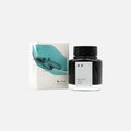 Kyoto Ink Kyo No Oto Hisui limited edition fountain pen ink bottle with presentation box.