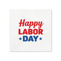 Labor Day Cocktail Napkins, 50-Pack, 3-ply, Labor Day Party Decor