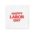 Labor Day Cocktail Napkins, 50-Pack, 3-ply, Labor Day Party Decor