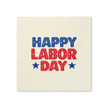 Labor Day Cocktail Napkins, 50-Pack, 3-ply, Labor Day Party Decor