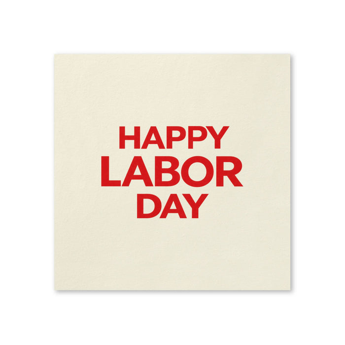 Labor Day Cocktail Napkins, 50-Pack, 3-ply, Labor Day Party Decor