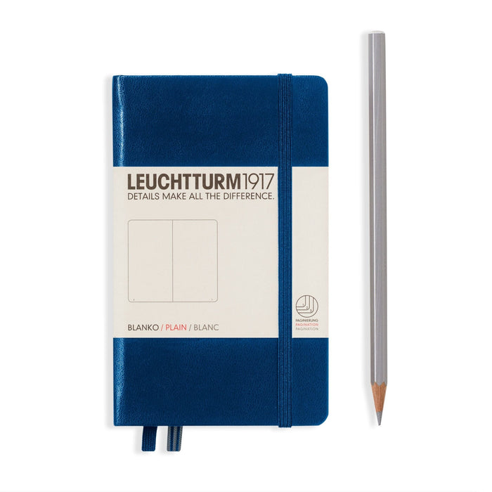 Leuchtturm 1917 Notebook, A6 - Navy - The Journal Shop