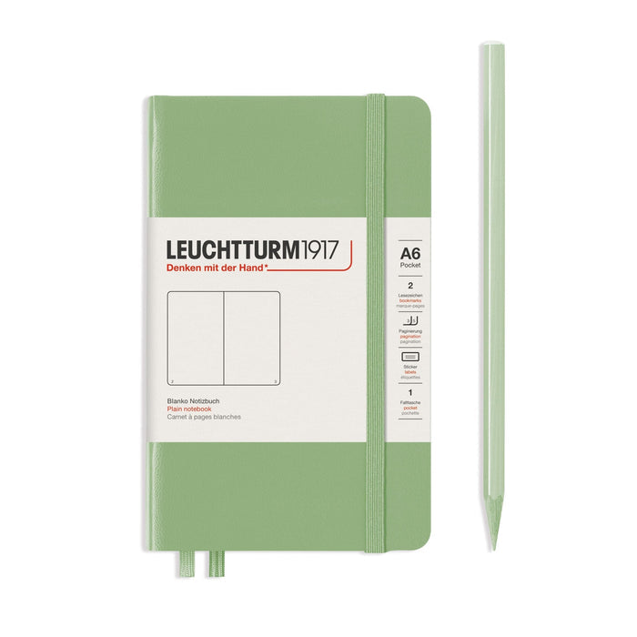 Leuchtturm 1917 Notebook, A6 - Sage - The Journal Shop