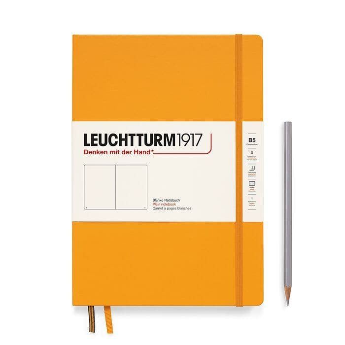 LEUCHTTURM1917 Hardcover Notebook B5 (Plain, Dotted, Lined) - The Journal Shop
