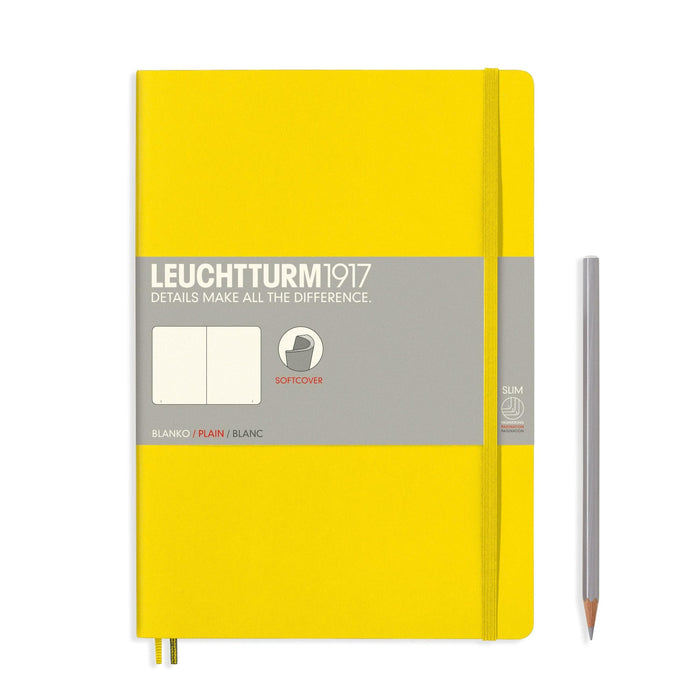 Leuchtturm1917 Softcover Notebook B5 - Lemon - The Journal Shop