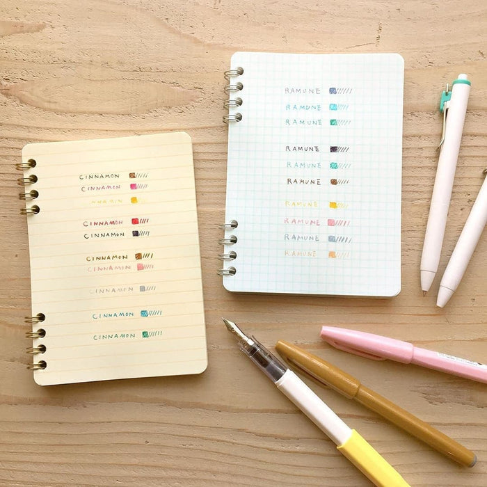 Life Cinnamon Notebook, Lined, A6 - The Journal Shop