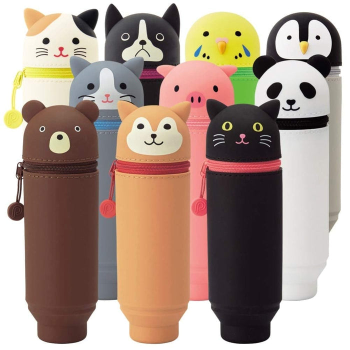 LIHIT LAB PuniLabo Stand Pen Case - Panda - The Journal Shop
