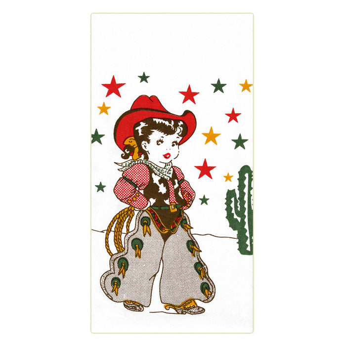 Little Cowgirl Dish Towel
