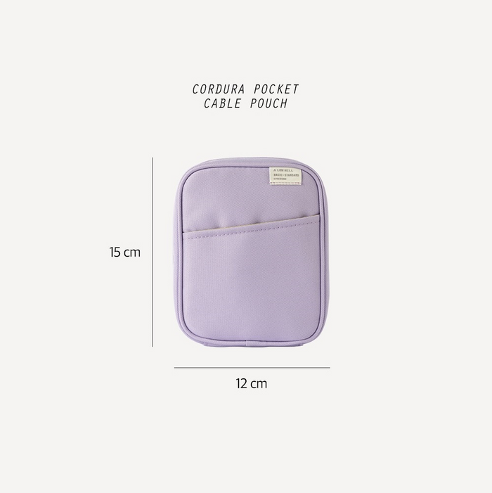 Livework Cordura Pocket Cable Pouch in one of its colours.