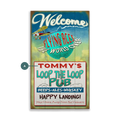 Loop the Loop Pub Custom Sign