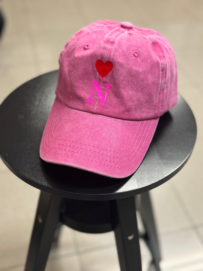 LOVE CAP con tu inicial ♥️