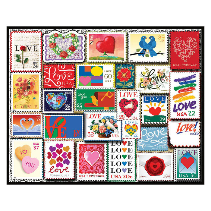 Love Stamps Jigsaw Puzzle