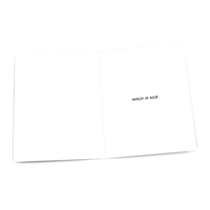 Love You More Than Murder Card