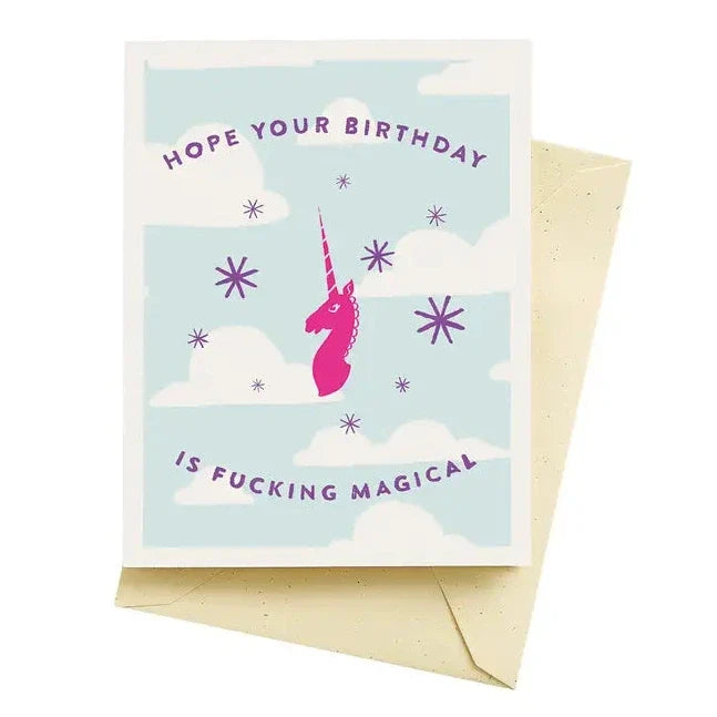 Magical Unicorn Card