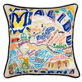 Malibu Hand-Embroidered Pillow