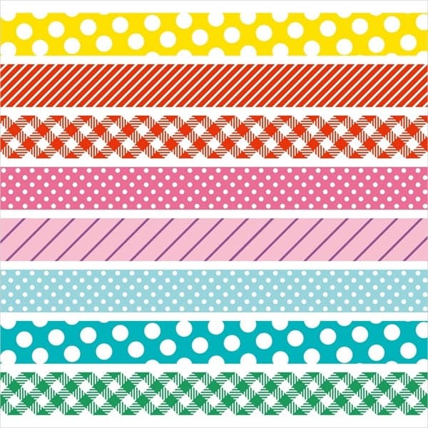 Mark's Tokyo Edge - Maste Masking Tape Basic 8 - Pattern Mix Set - The Journal Shop