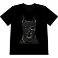Masked Doberman Heavyweight Graphic T-Shirt