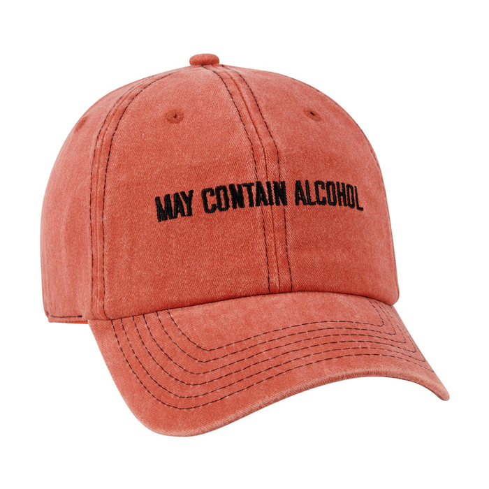 May Contain Alcohol Baseball Cap