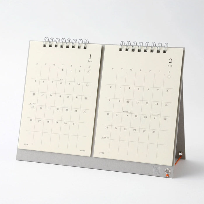 MD Calendar Twin 2026, detail view of the design.