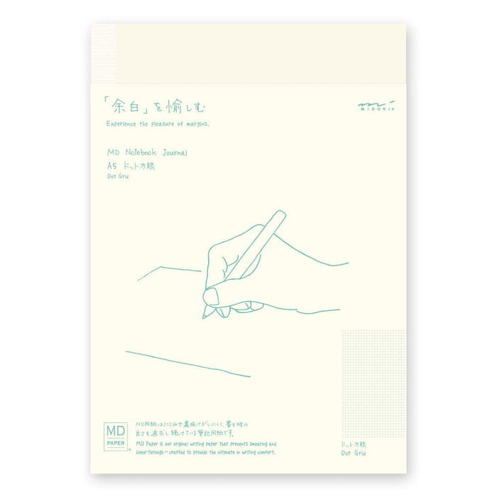 Midori MD Notebook Journal - A5 - Dot Grid - The Journal Shop
