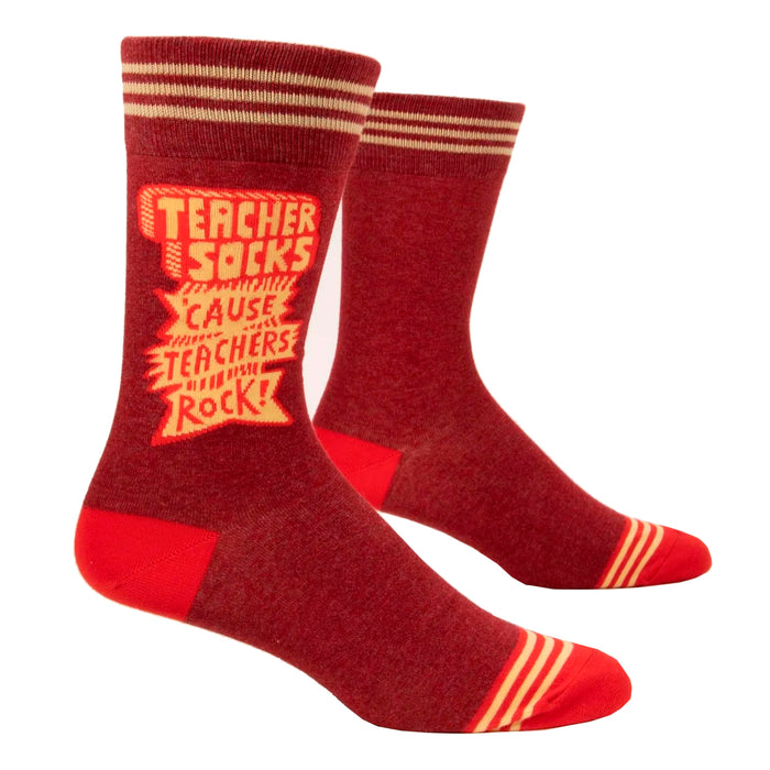 Men's Crew Socks - Teachers Rock