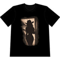 Midnight Cowgirl Silhouette Tee Heavyweight Vintage Western Graphic T-Shirt