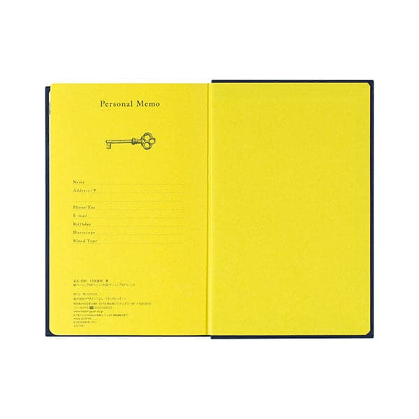 Midori 10 Year Diary - Navy - The Journal Shop
