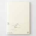 Midori MD Notebook A5 Plain with minimalist cream cover and subtle MD branding.