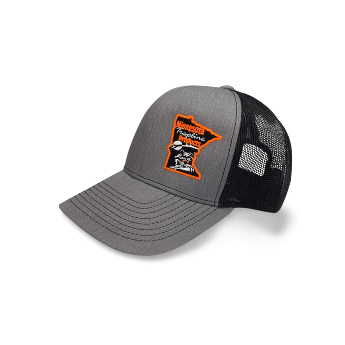 Minnesota Trapline Trucker Hat - Gray and Black