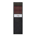 10H - Closed black box of Mitsubishi Hi-Uni pencils, one dozen set.