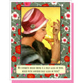 Mixed Drink Birthday Card