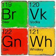 Mixology Drink Coasters