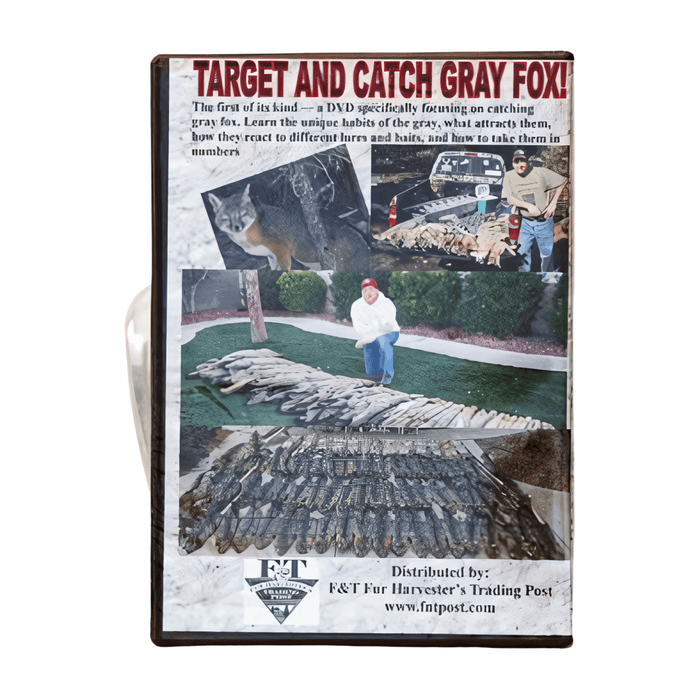 Modern Grey Fox Trapping - Tracy Truman - DVD