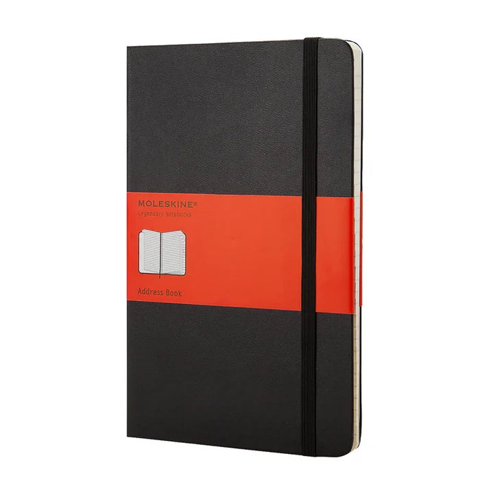 Moleskine Address Book [Large] in black.
