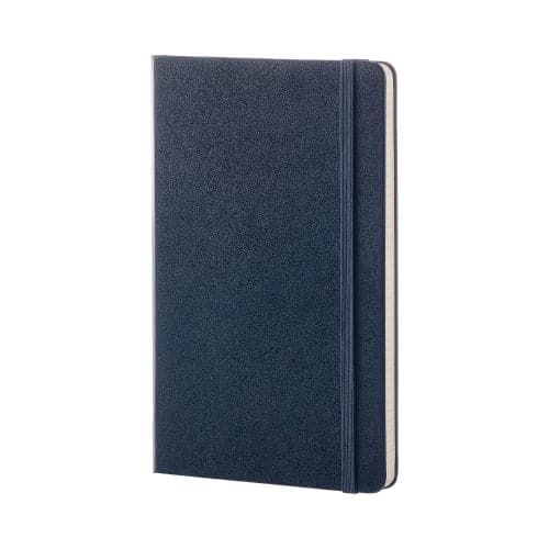 Moleskine Classic Notebook - Sapphire Blue, Large - The Journal Shop