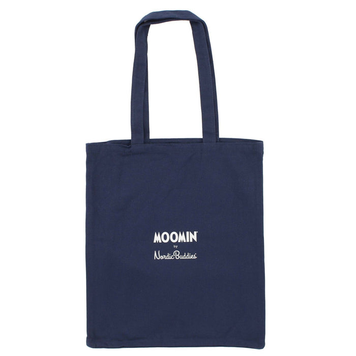 Moomin Canvas Tote Bag - Navy - The Journal Shop