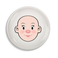 Ms. Food Face Plate