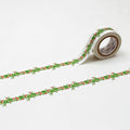 mt x William Morris Washi Tape - Rambler - 20mm, shown from the front.