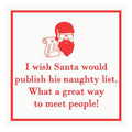 Naughty List Cocktail Napkins