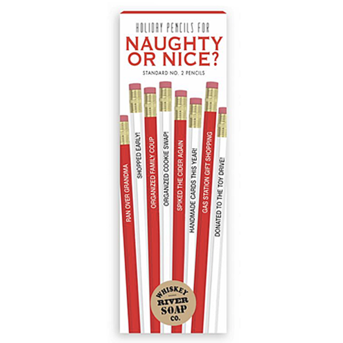 Naughty or Nice Pencil Set