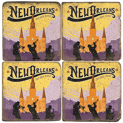 New Orleans Drink Coasters