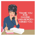 Nobody Asked You Cocktail Napkins