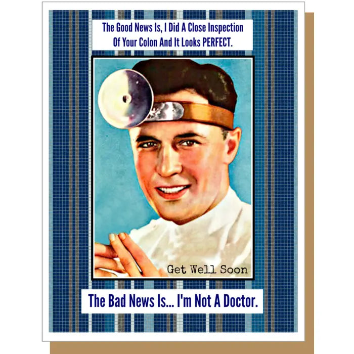 Not A Doctor Card