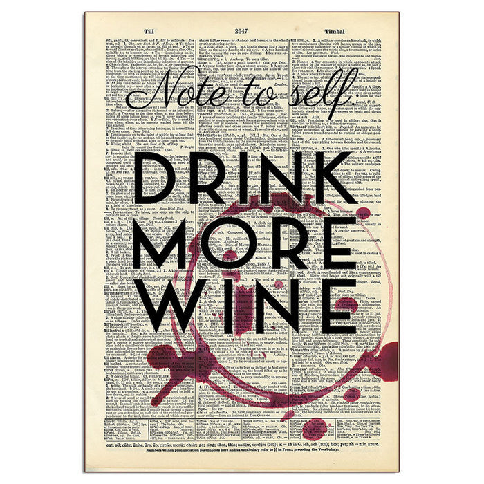 Note to Self Sign