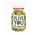Olive You Card