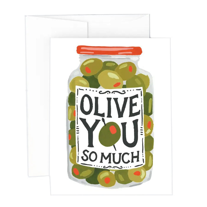 Olive You Card