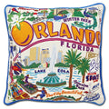 Orlando Hand- Embroidered Pillow