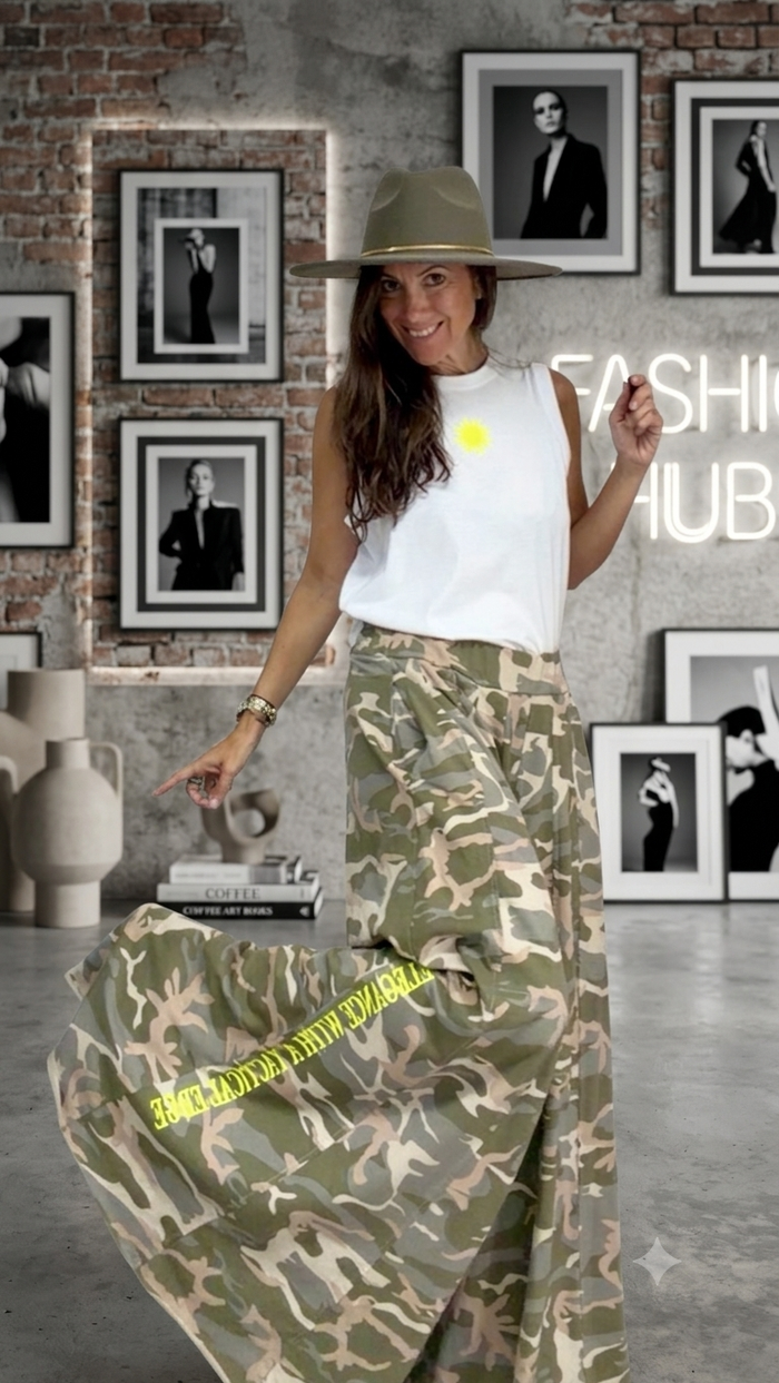 Pantalón "Army Wild" de algodón